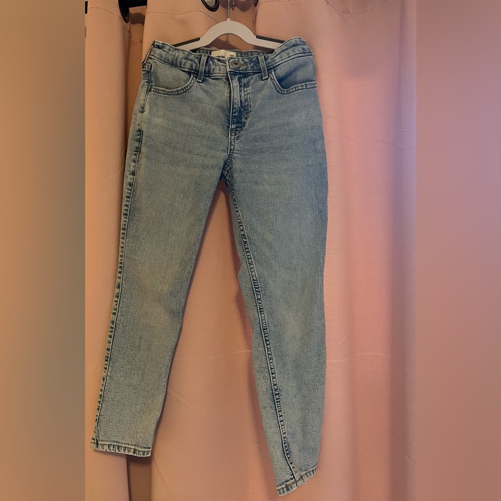 Abercrombie Kids Light Blue Straight Leg Jeans